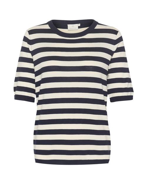 Kaffe Pullover 'Lizza'  navy / hvid