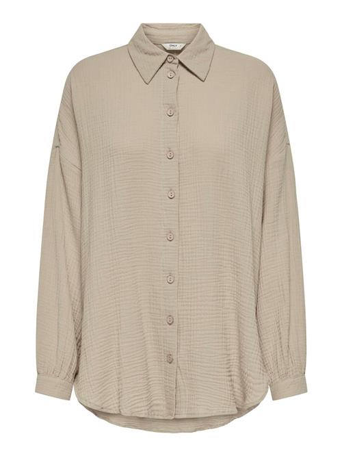 ONLY Bluse 'ONLThyra'  mørkebeige