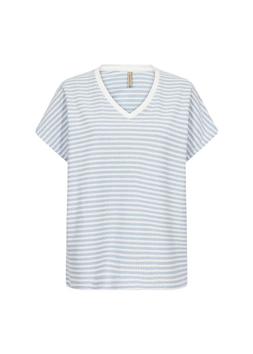 Soyaconcept Shirts 'PISA'  himmelblå / offwhite