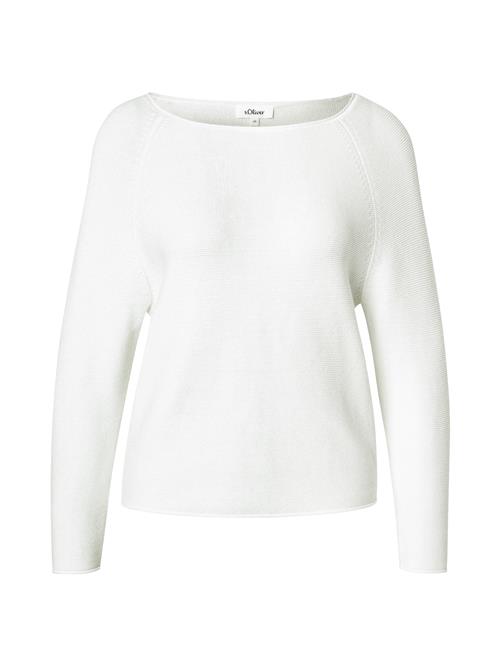 s.Oliver Pullover  hvid