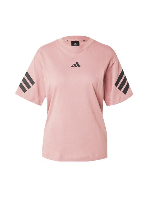 ADIDAS SPORTSWEAR Funktionsbluse 'FI 3S'  lyserød / sort