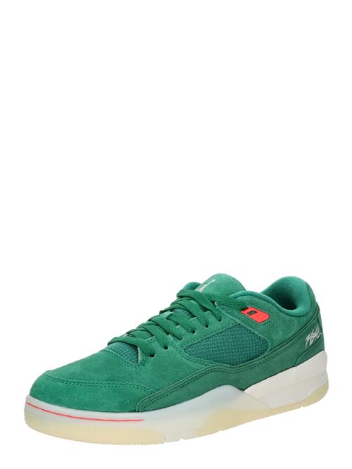 Jordan Sneaker low 'FLIGHT COURT'  jade / knaldrød