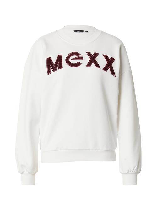 MEXX Sweatshirt  carminrød / offwhite