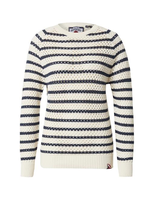 Se Superdry Pullover  ecru / navy ved About You