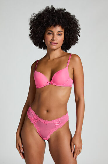 Hunkemöller Astra brasiliansk trusse pink