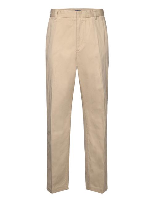 D2. Wide Straight Chinos GANT Beige