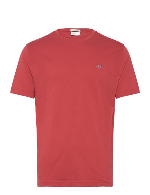 Reg Shield Ss T-Shirt GANT Red