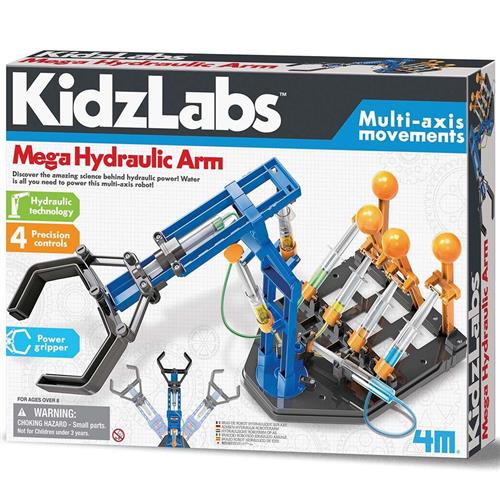 4M Mega Hydraulic Robotic Arm Videnskabssæt |  | 6-10