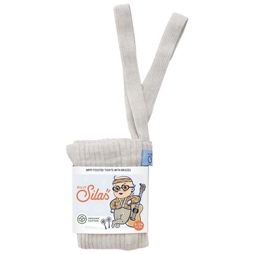 Silly Silas Hippy Footed Tights Cream Blend Hippy Footed Tights Cream Blend 6-12 months  Creme  6-12 måneder  Unisex