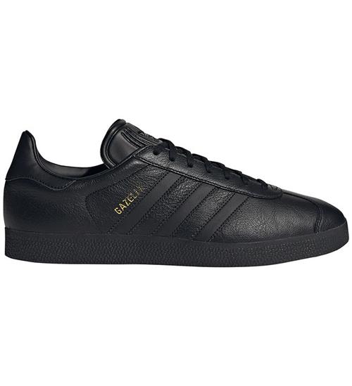 adidas Originals Sko - Gazelle - Cblack/Cblack/Goldmt