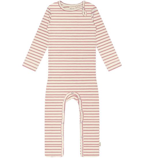 Petit Piao Heldragt - Rib - Modal - Bright Rose/Dark Off White