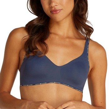 Tommy Hilfiger Bh Seamless Triangle Bra Mørkblå Large Dame