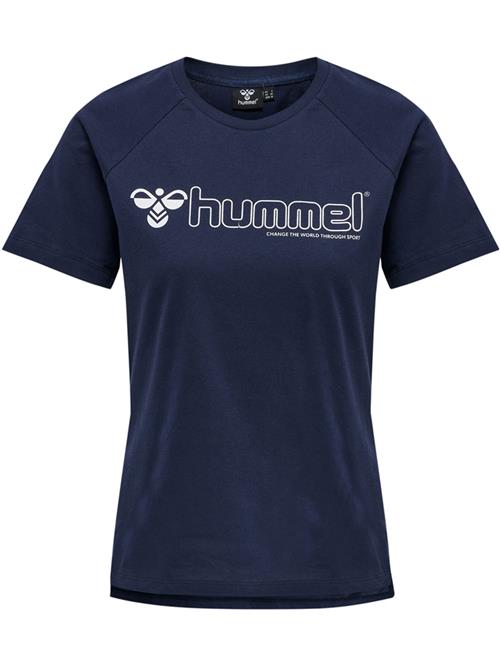 Hummel Funktionsbluse 'Noni 2.0'  marin / hvid