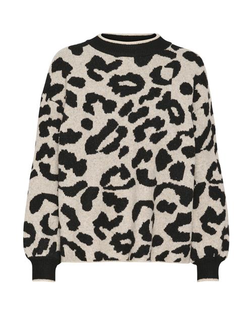 Kaffe Pullover 'Wilma'  sort / offwhite