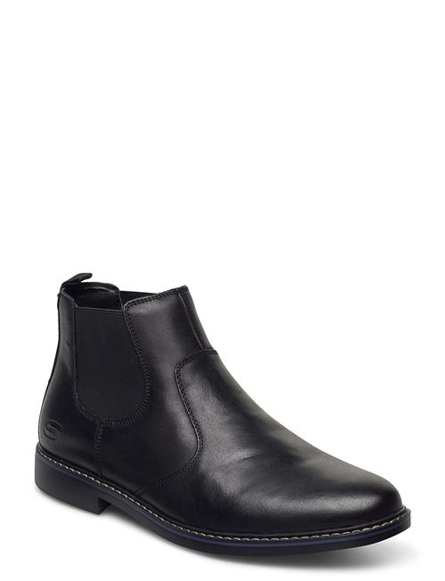 Mens Bregman - Morago Skechers Black