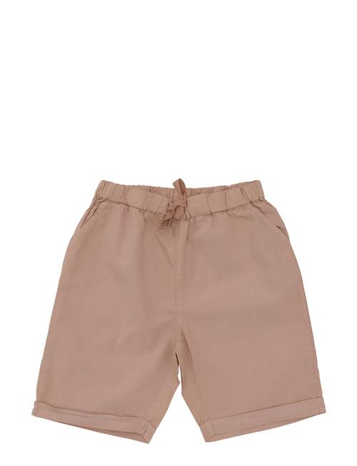 Classic Crisp Poplin Shorts Copenhagen Colors Beige