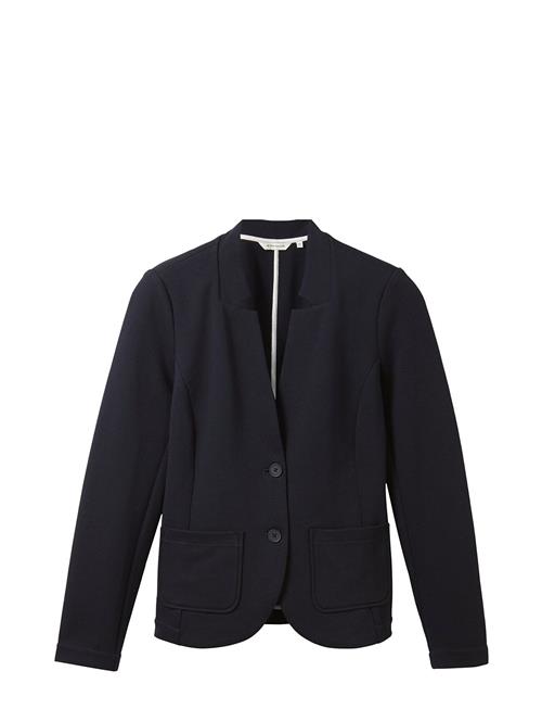 Blazer Ottoman Structure Tom Tailor Navy