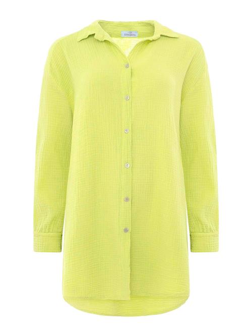 Zwillingsherz Bluse 'Rebecca'  lime