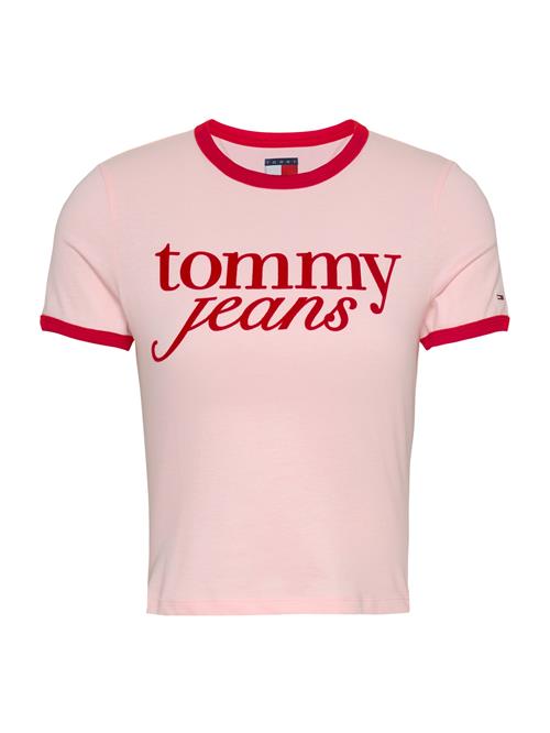 Tommy Jeans Shirts  lyserød / rød