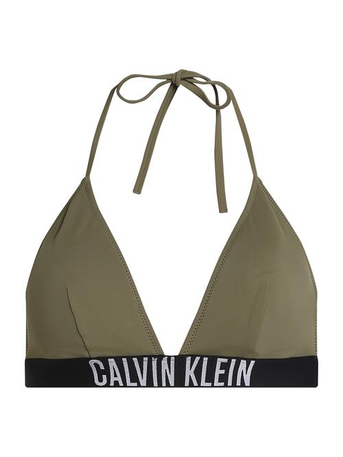 Calvin Klein Swimwear Bikinioverdel  lysegrå / grøn / sort