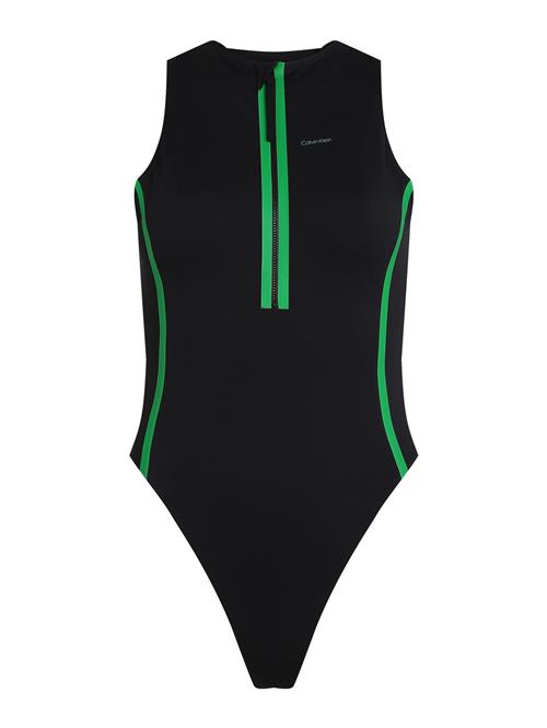 Calvin Klein Swimwear Badedragt  turkis / sort