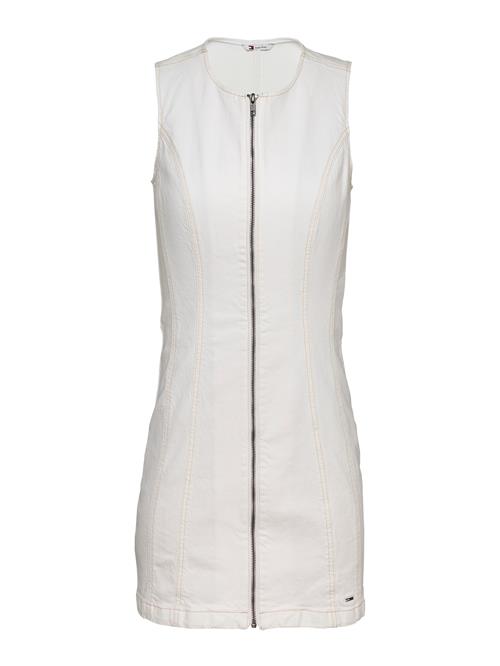 Tommy Jeans Sommerkjole  white denim