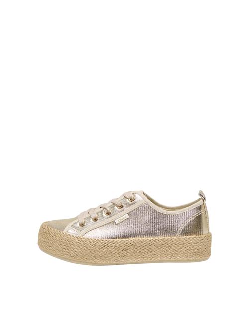 ONLY Sneaker low 'ONLIDA-1'  beige / guld