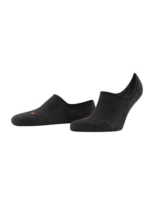 FALKE Sportssokker 'Keep Warm'  antracit / orange