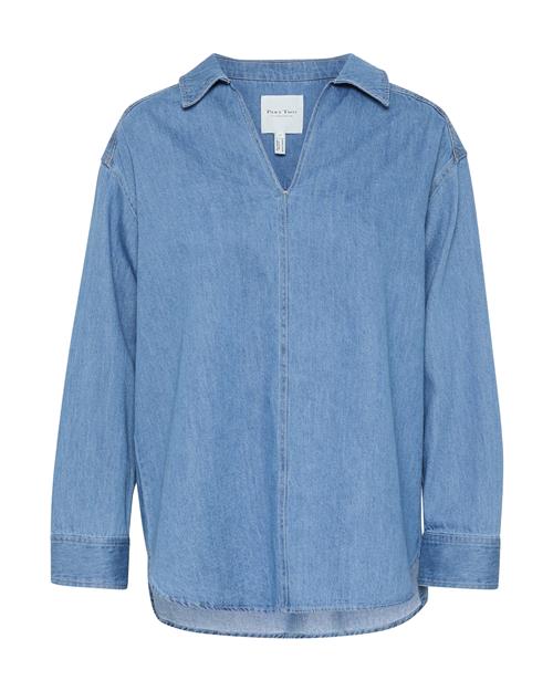 Part Two Bluse 'Norly'  blue denim