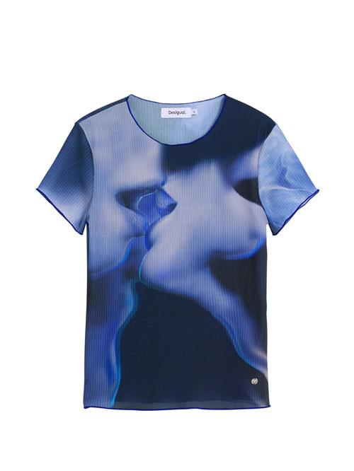 Se Desigual Shirts 'Kiss'  blå / marin / indigo ved About You