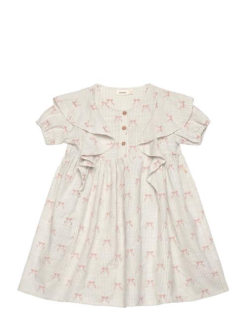 Nmfkendra Ss Loose Dress Lil Lil'Atelier Beige