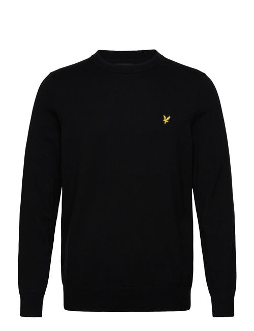 Cotton Crew Neck Jumper Lyle & Scott Black