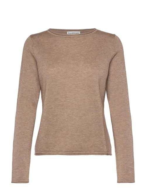 Bs Ophelia Regular Fit Knitwear Bruun & Stengade Brown