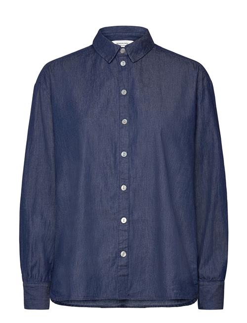 Rwlaila Denim Ls Regular Shirt Rosemunde Navy