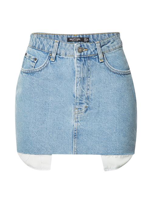 Nasty Gal Nederdel  blue denim