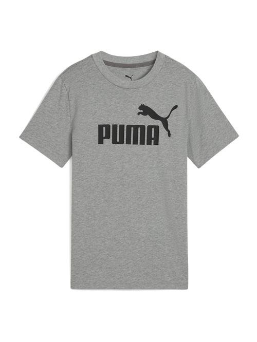 PUMA Shirts 'ESS No. 1'  grå-meleret / sort