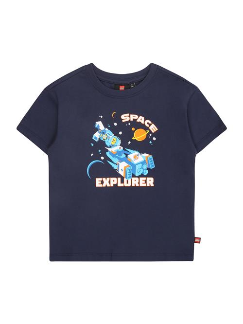 LEGO® kidswear Shirts 'TAFFY 104'  lyseblå / mørkeblå / orange / hvid