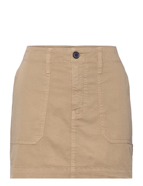 Pocket Miniskirt Mango Beige