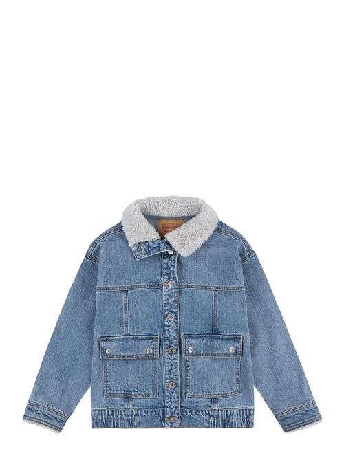 Levi's® Sherpa Collar Over D Trucker Jacket Levi's Blue