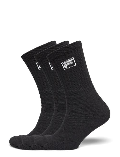 Fila 3Pk Tennis Crew Icon Terry Soc FILA Socks Black