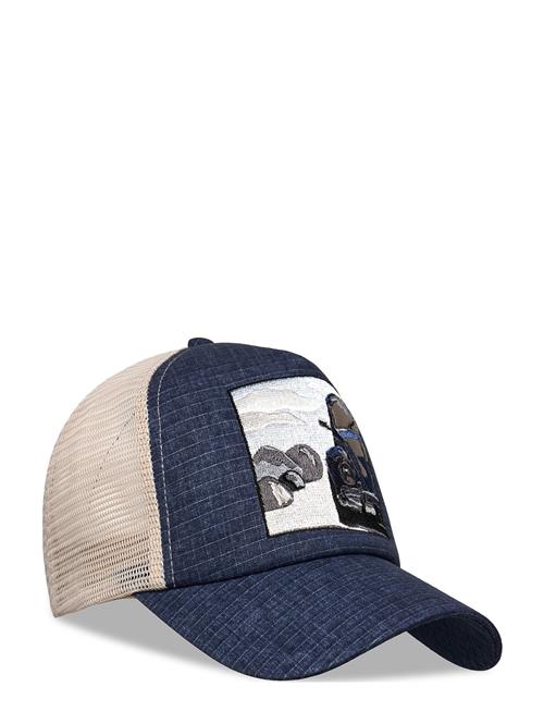 Allo High Trucker Cap Upfront Blue