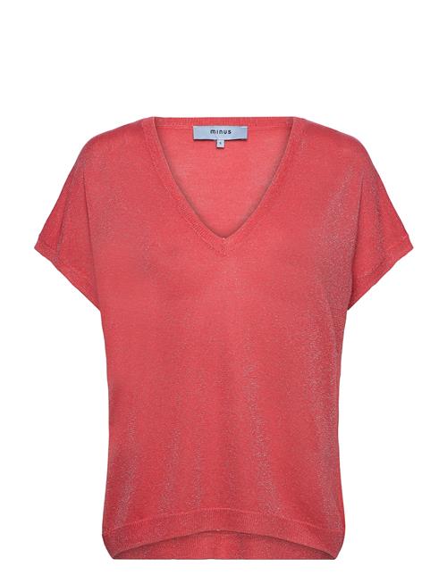 Mscarlina Batsleeve Knit Tee Minus Red