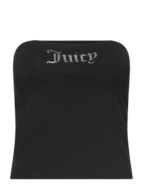 Jersey Babey Bandeau Top Juicy Couture Black