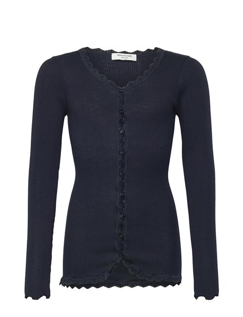 Rkbalta Ls Cardigan W/ Lace Rosemunde Kids Navy