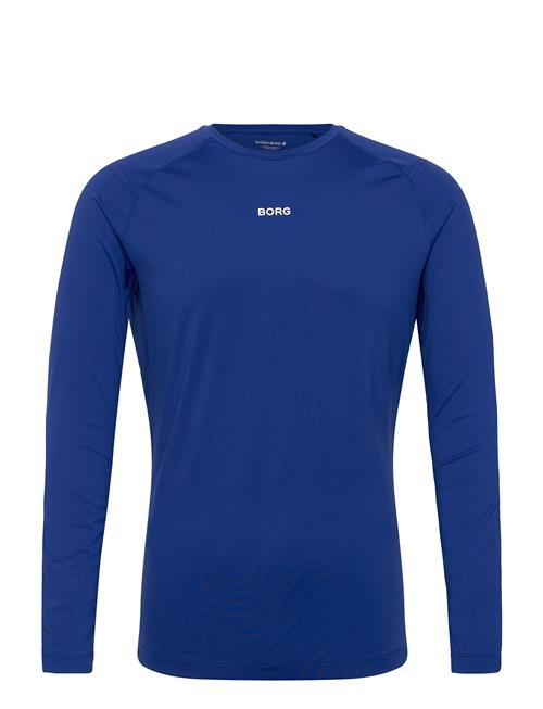 Borg Soft Compression Ls T-Shirt Björn Borg Blue