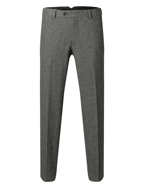 Slhslim-Reed Wool Trs Noos Selected Homme Grey