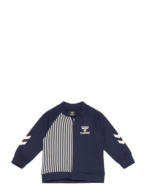 Hmlstripy Zip Jacket Hummel Navy