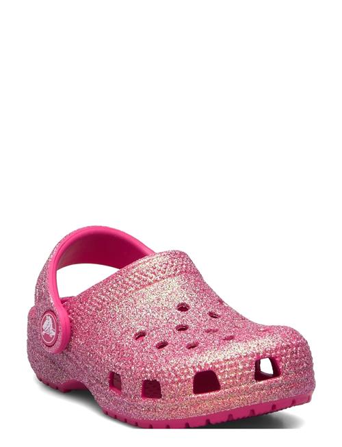 Classic Iridescent Glitter Cgt Crocs Pink