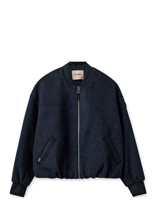 Mmdumont Wool Jacket MOS MOSH Navy