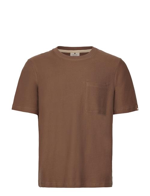 Akkikki Struture Tee Anerkjendt Brown